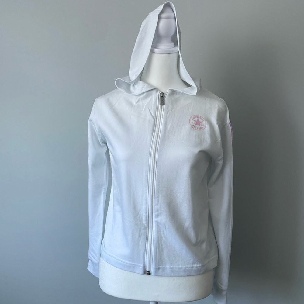 Converse Girls hooded cardigan hoodie